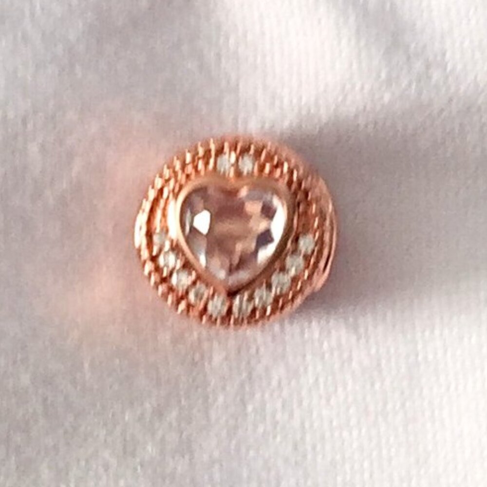 Rose Gold Pandora Essence Passion Charm ONLY 1